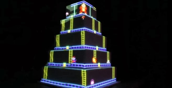 Que tal jogar os clássicos do NES em um bolo de casamento? - Nintendo Blast