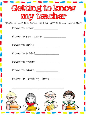 What the Teacher Wants!: A request