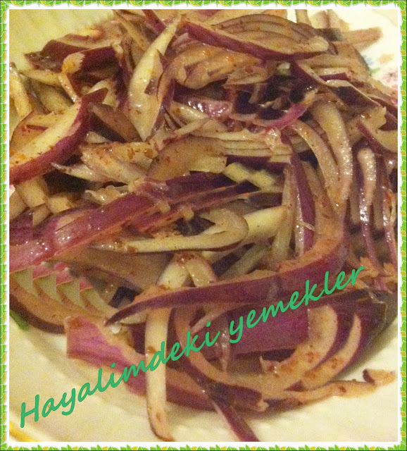 Sogan Salatasi Tarifi,degisik resimli salata tarifleri