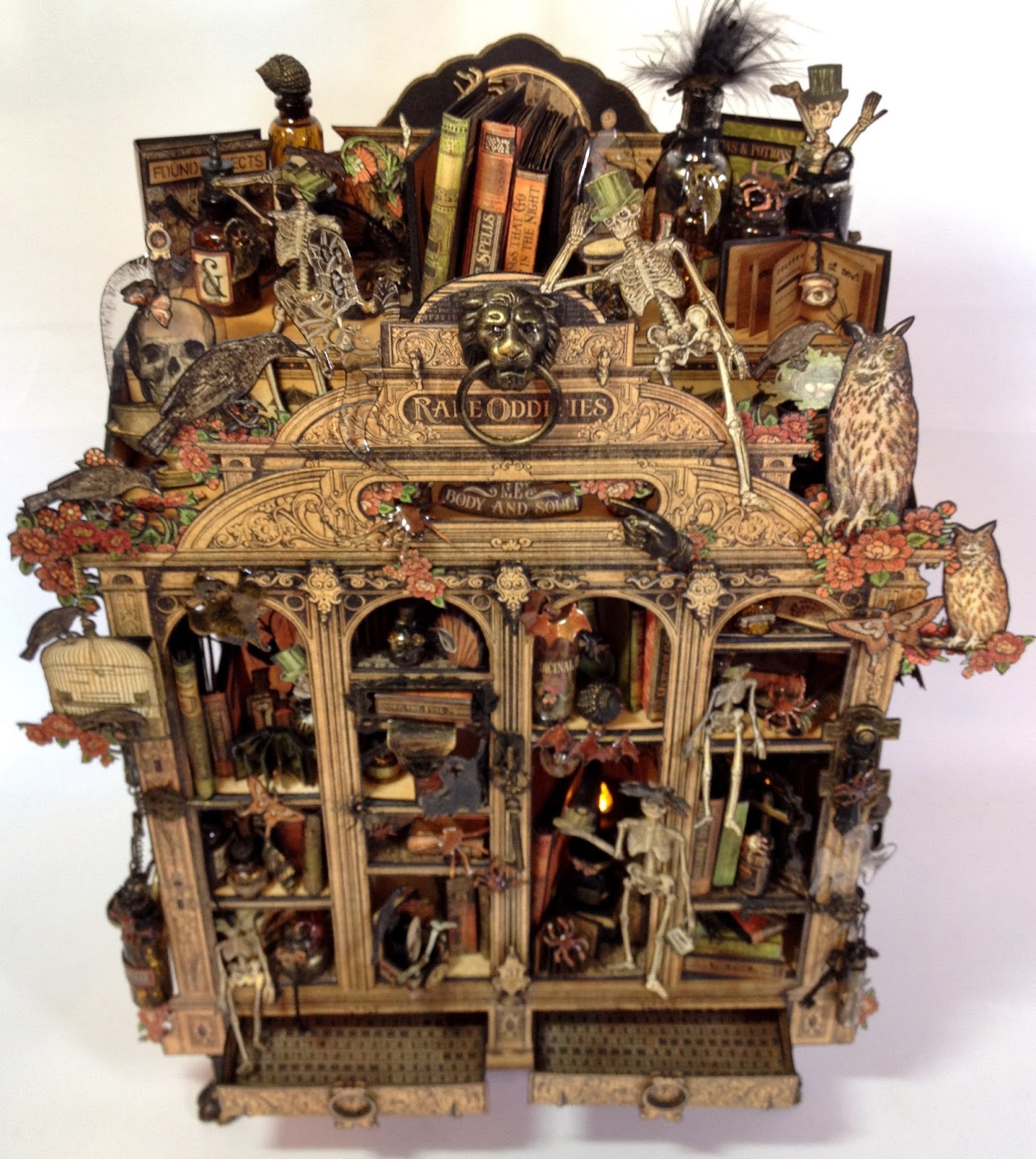 annes papercreations: Graphic 45 Rare Oddities Halloween Configuration Box