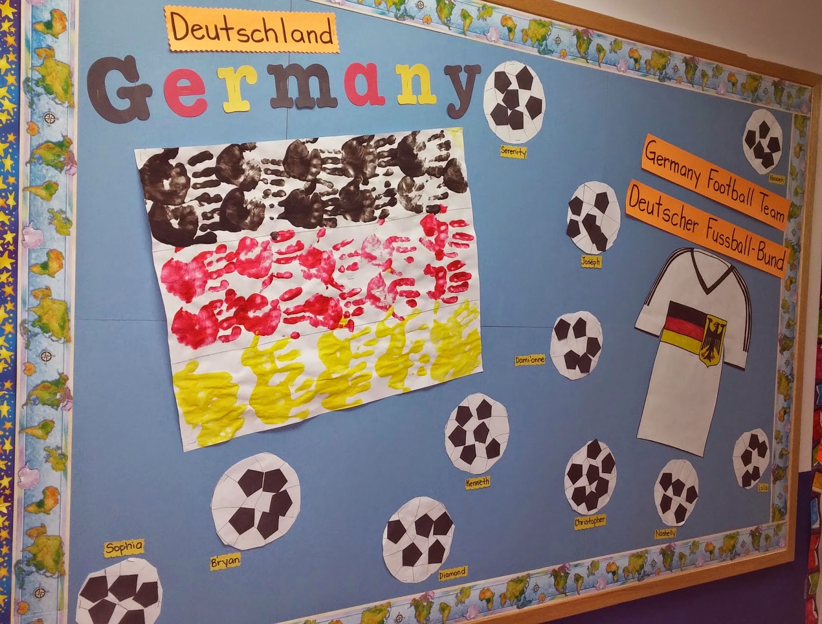 Shenanigans Of A PreK Teacher My Germany Bulletin Board