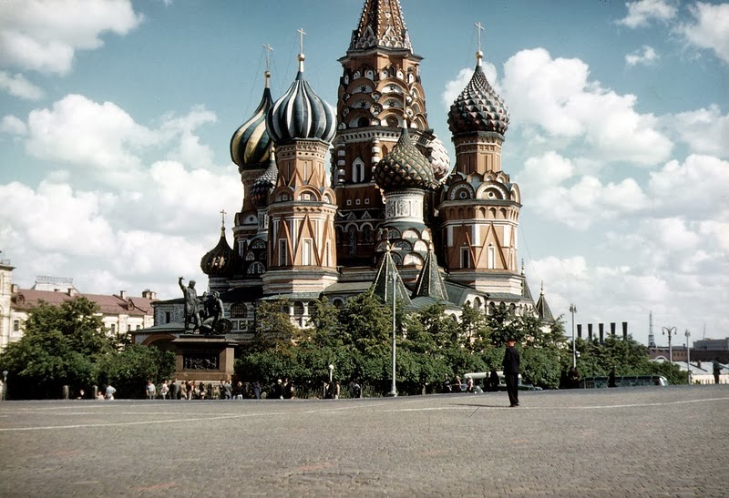 Stunning Image of Saint Basils Cathedral in 1958 