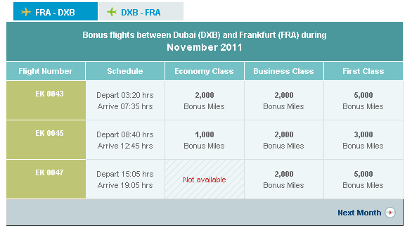Rewards Canada Emirates Earn 12 000 Bonus Skywards Miles In 1st Class Between Toronto Dubai