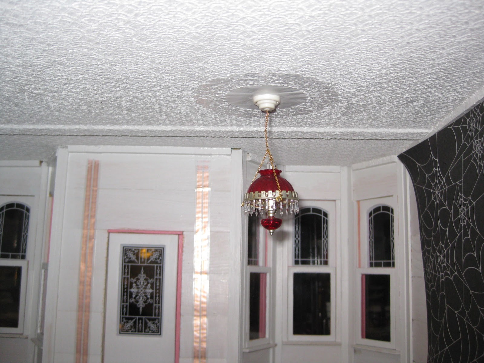 Darlene's Dollhouse Faux Tin Ceiling