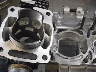Yamaha Banshee Case Porting Yamaha Banshee Case Porting