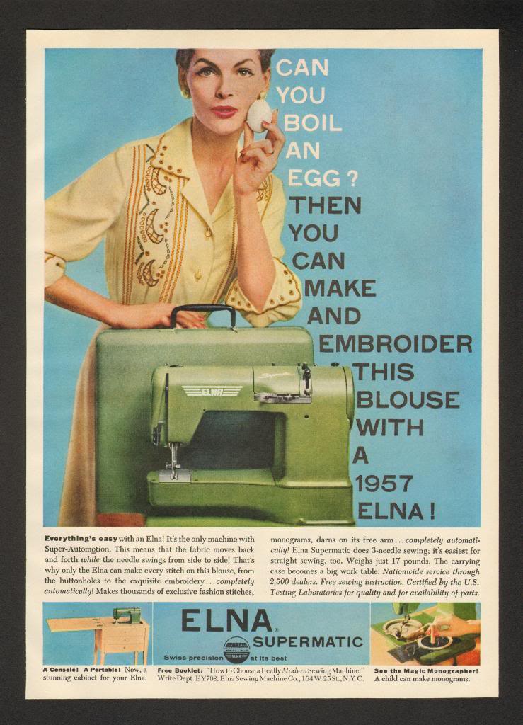 UCanSew2 Elna Supermatic and Cam Embroidery