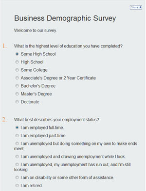 Marketing Research Survey Examples Marketing Research