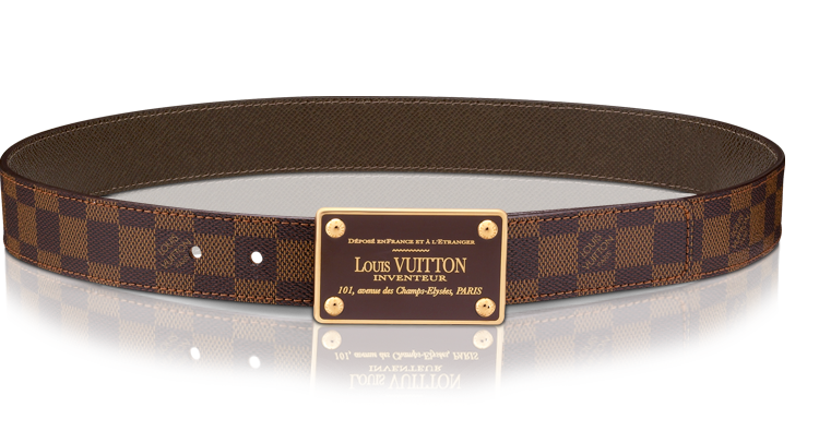 Louis Vuitton Belt - Real vs. Fake Comparison (Damier Graphite) 