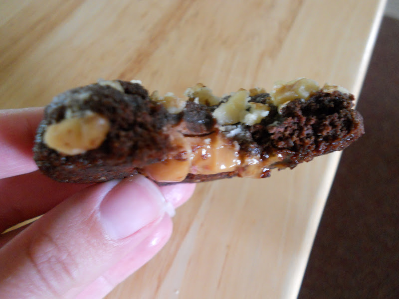 Ally's Sweet and Savory Eats Chocolate Caramel Walnut Chewies