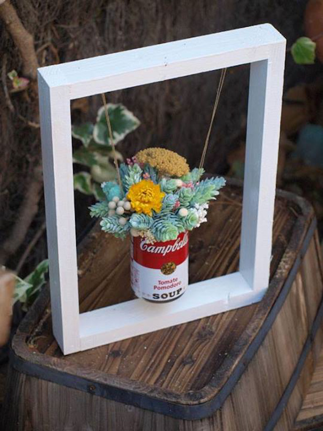 regalo flores original flowers present boda wedding