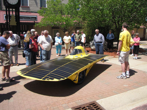 U of M solar car