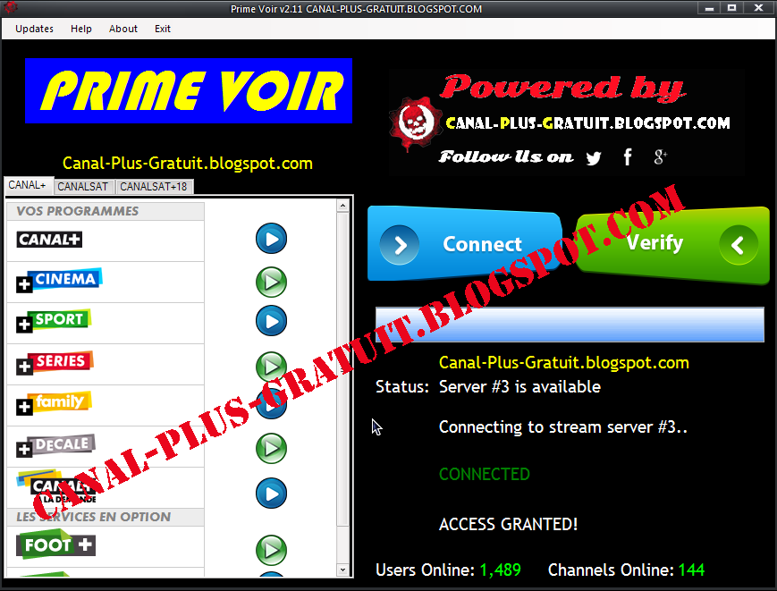 comment avoir canal plus gratuit