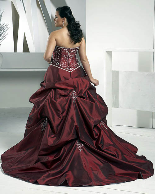 Red wedding dresses