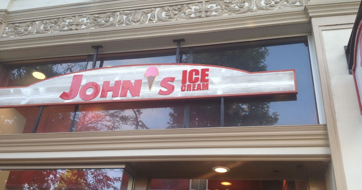John's Ice Cream chomping grounds