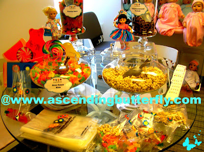 Dylans Candy Bar Treat Station at Madame Alexander Dolle & Me 90th Anniversary event at the new midtown Manhattan New York City Headquarters