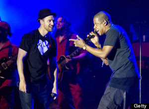 Jay Z And Justin Timberlake Honor Trayvon Martin At Legends Of The Summer New York City Stop