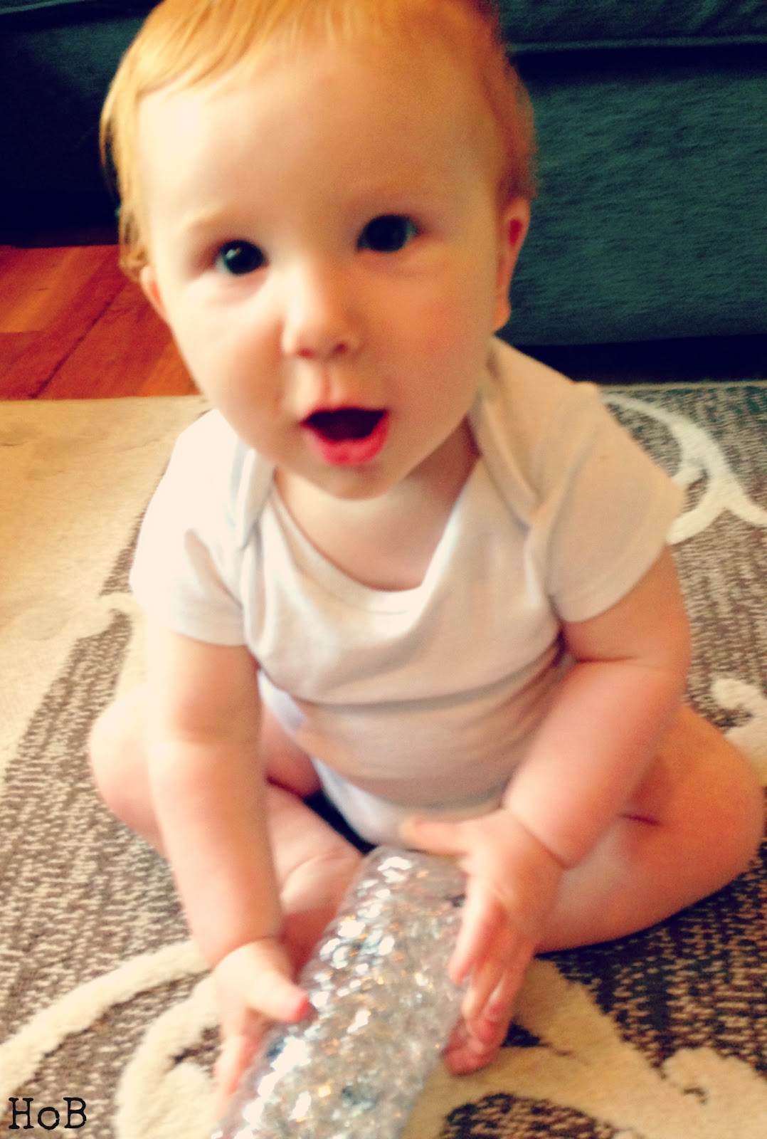 House of Burke Exploring Percussion with Baby and a Musical Sensory
