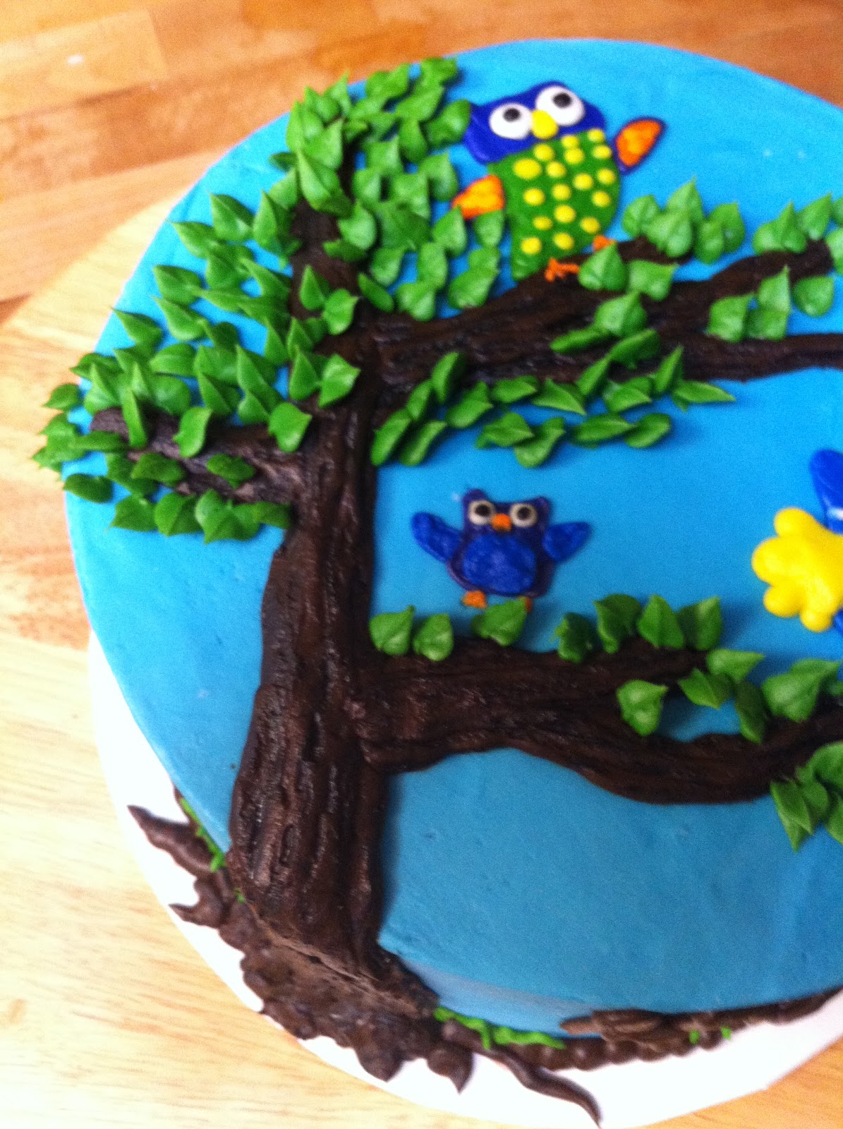 CakeCreated: Owl Cake