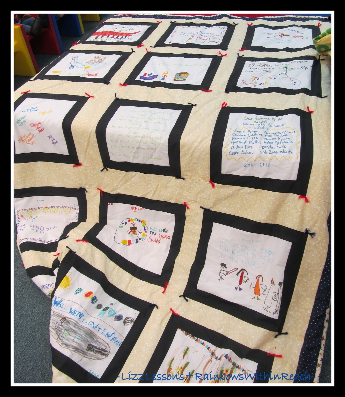 RainbowsWithinReach Quilts in the Classroom Geometry + Collaboration