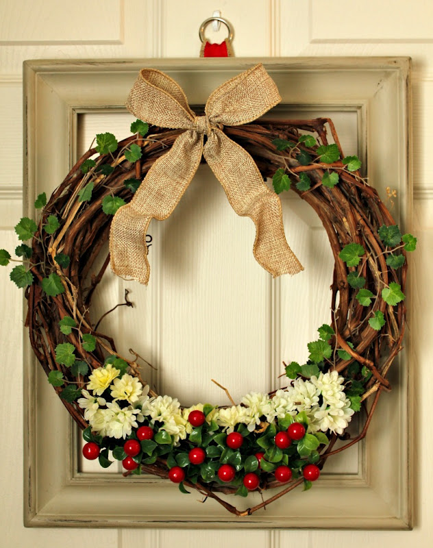 Turtles and Tails Layered Picture Frame Wreath