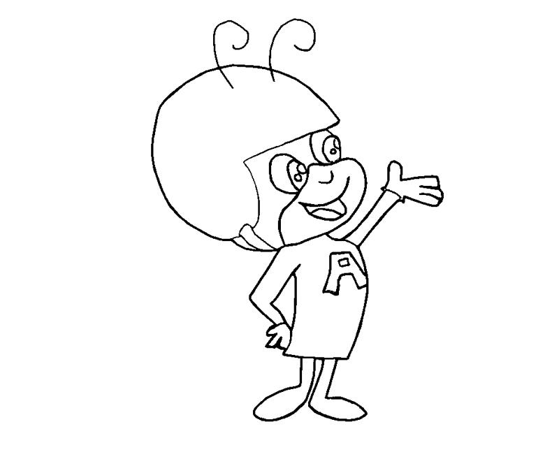 atom coloring pages