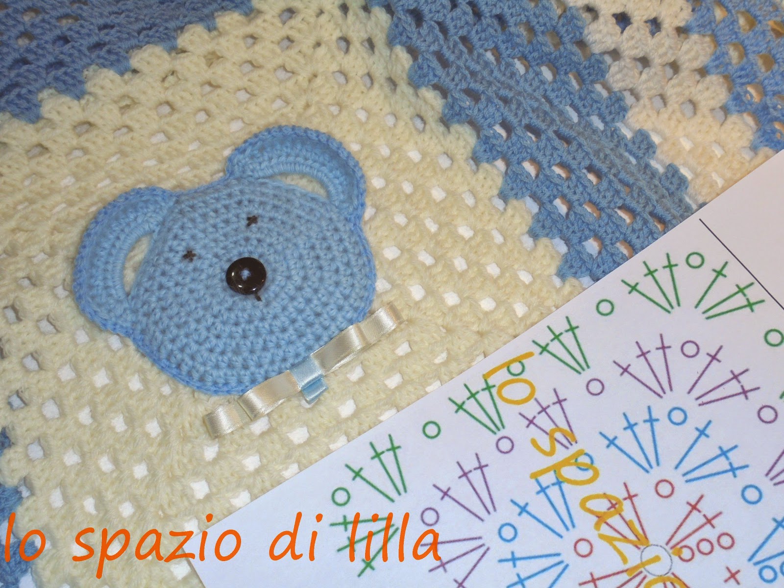 Lo spazio di lilla Mattonelle pizzo uncinetto