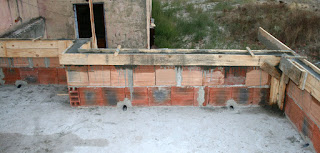 Last section of the wall done Last section of the wall done