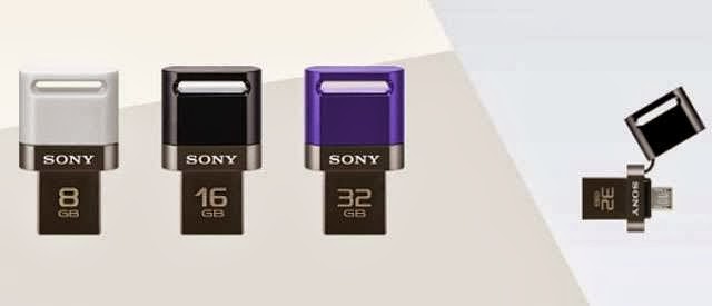 Sony launches on-the-go functionality USB drives which can be used with your Android smart phones and tablets