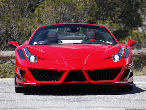 Foto Wallpaper Ferrari Spider 458