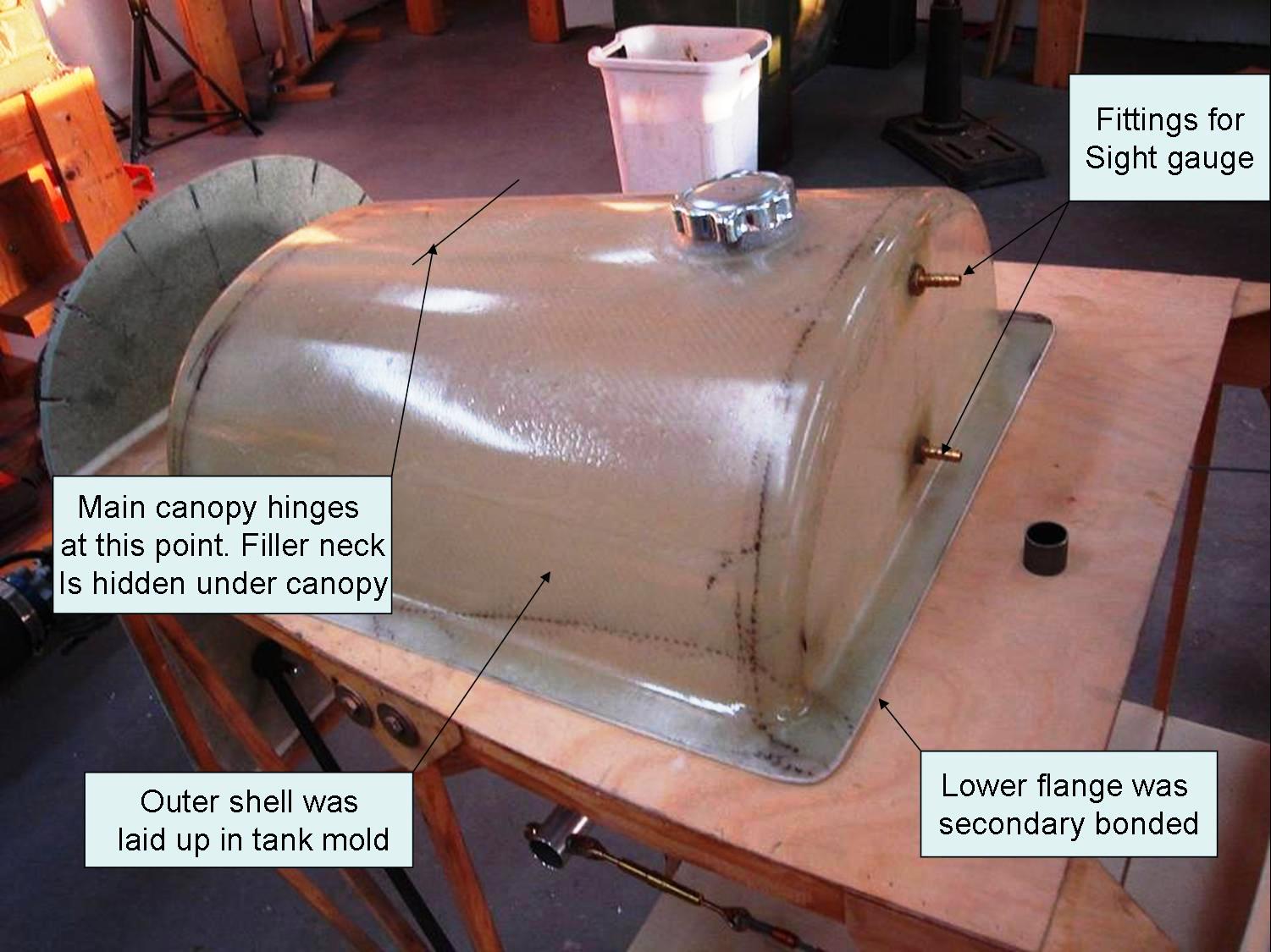 Robin Ultralight Fuel tank