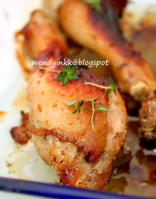 Table for 2.... or more Fennel Thyme Honey Roasted Chicken