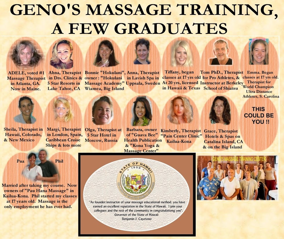 GENO'S MASSAGE TRAINING CENTER