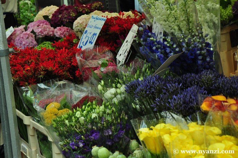 The Nyanzi Report Columbia Road Flower Market Shoreditch London.