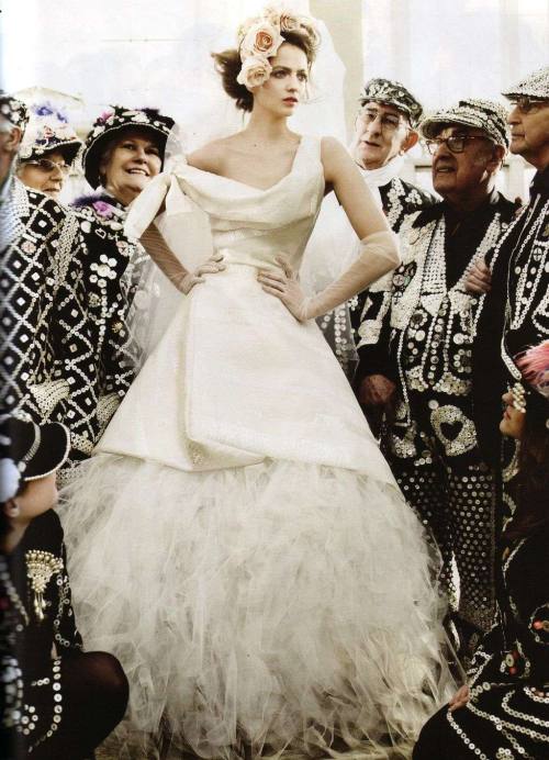 j. luxe: Dreamy Wedding Gowns: Vogue UK May 2011