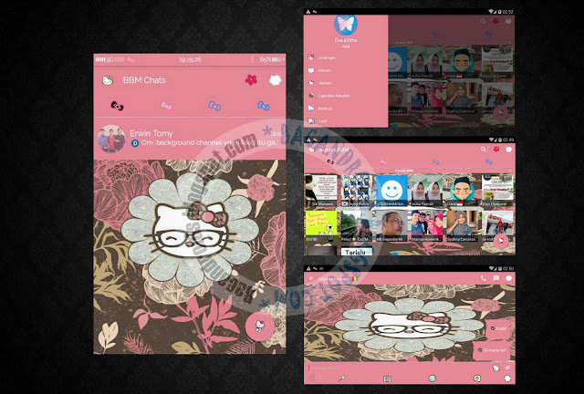 download BBM Mod Thema PinkKitty V2.9.0.51