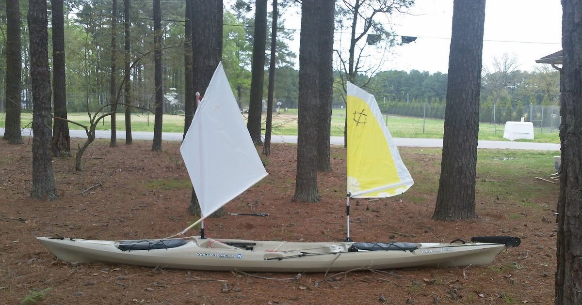 Paddling and Sailing Choosing the right sails for your kayak or canoe.