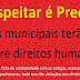 Respeitar é Preciso: Escolas municipais terão aulas sobre direitos humanos