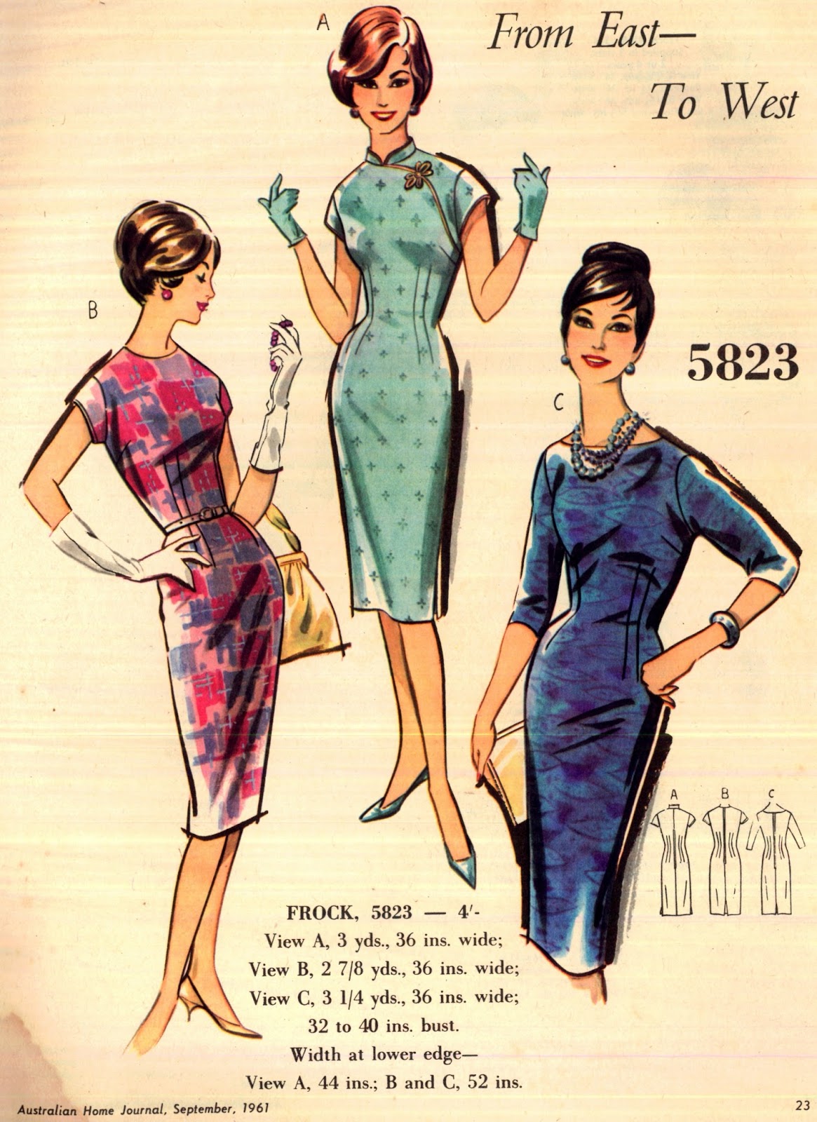 Kitten Vintage: The Winners...and 1961 fashion