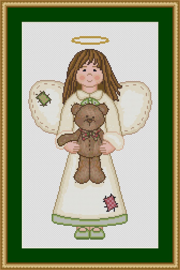 stitch and angel teddy