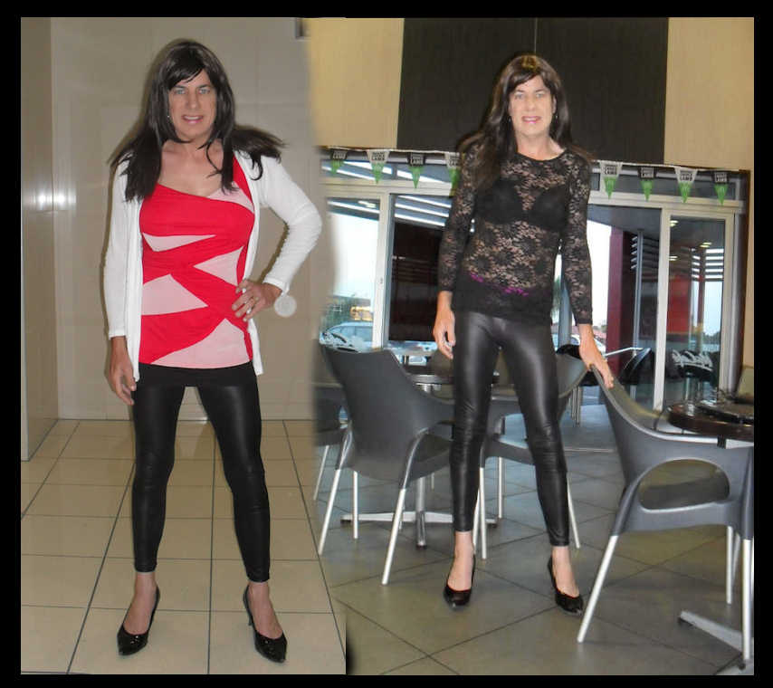 Rachel Life As A Crossdresser Breakfast And Shopping