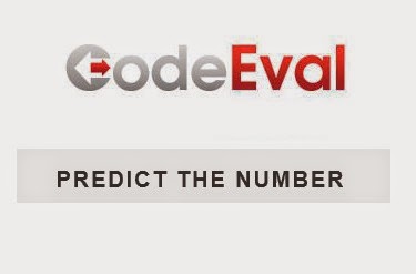 CodeEval 1 - Predict The Number CodeEval 1 - Predict The Number
