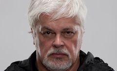 Paul Watson, co-fundador de Greenpeace e fundador da Sea Shepherd Conservation Society: