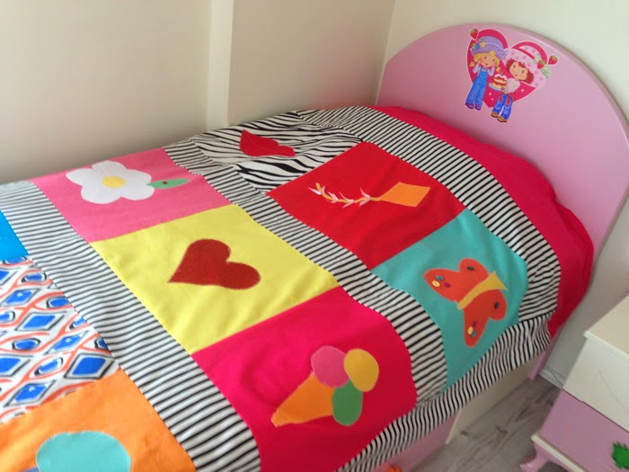 Lilibebek Patchwork Yatak Ortusu