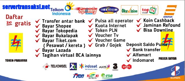 Server Transaksi Pulsaku Mobile Partner Web Resmi