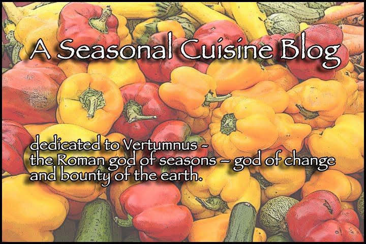 A Seasonal Cuisine Blog