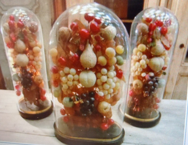 My Old Historic House Grandmothers Wax Fruit.