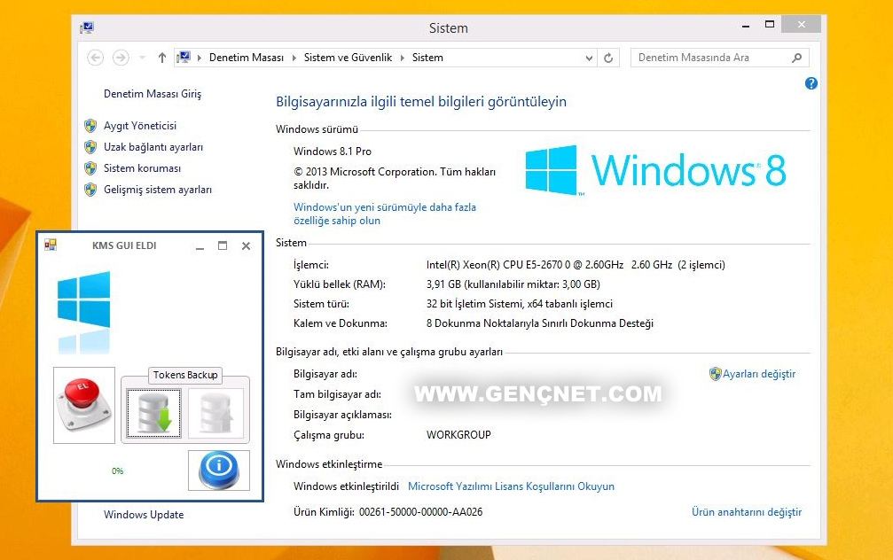 KmsPico Full Windows 8.1 - Office 2013 Aktivasyon Programı İndir