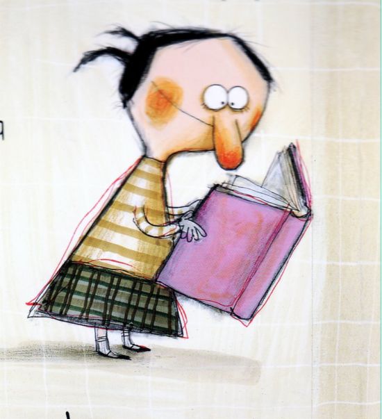 ilustración:Anna Laura Cantone Bibliopeque- Anna Laura Cantone