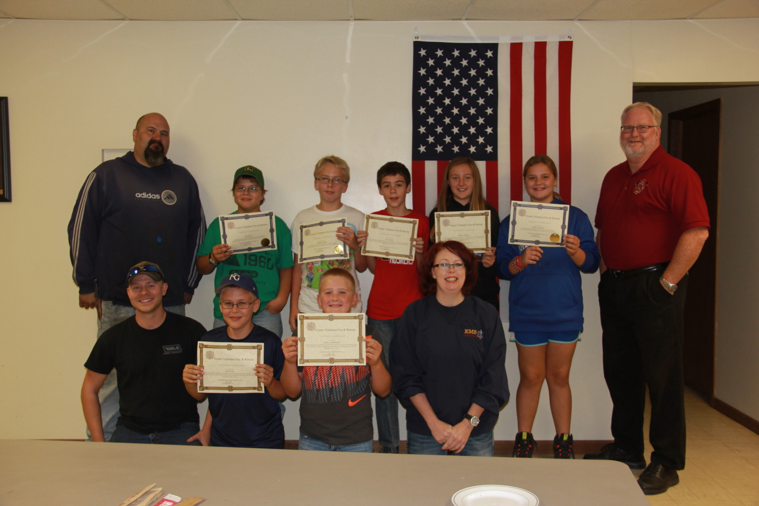 Village of Exeter Exeter Volunteer Fire Department Holds Junior Fire