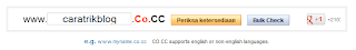Cara Setup Blogspot ke Domain co.cc - www.caratrikblog.blogspot.com Cara Setup Blogspot ke Domain co.cc